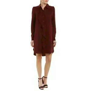 Three Dots All Weather Button Down Shirtdress